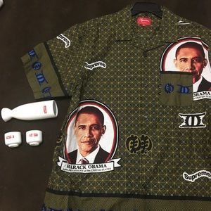 Never Worn Supreme Obama Button Down